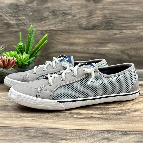 NIB Sperry Lounge LTT Mesh Griffin Slip On Sneaker 8.5M 39.5 Grey - Picture 4 of 12